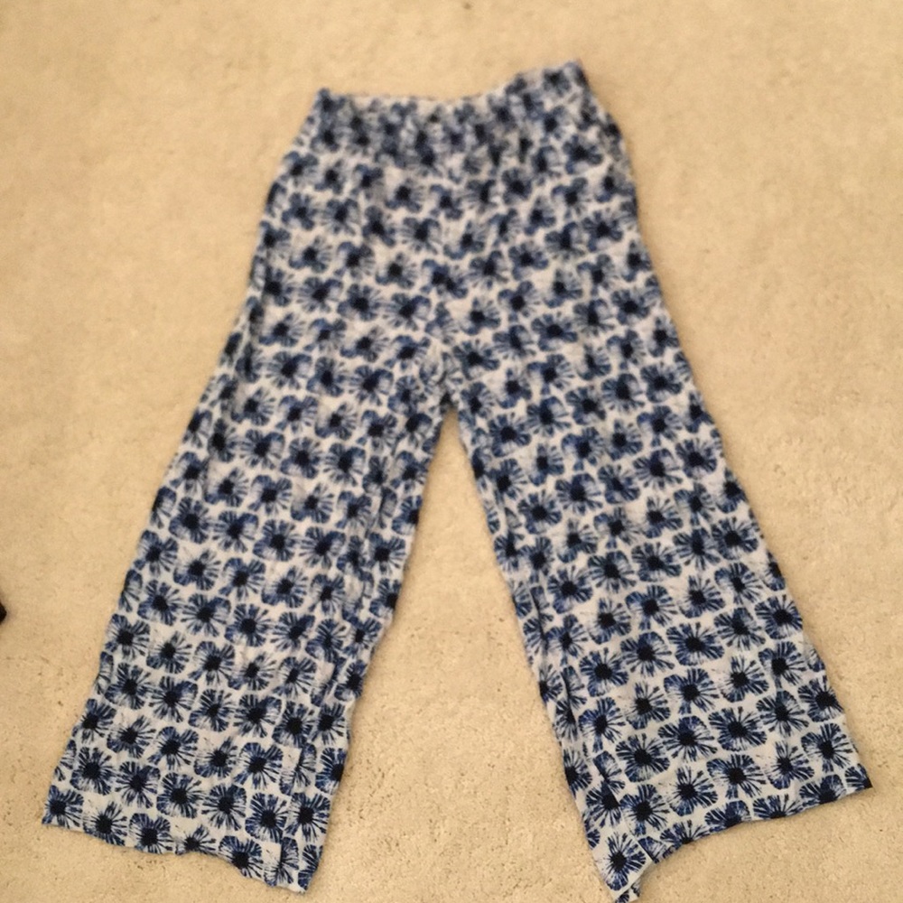 Hippie flowy pants